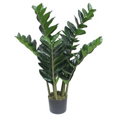 Artificial Zimioculcas Tree Black Pot 80