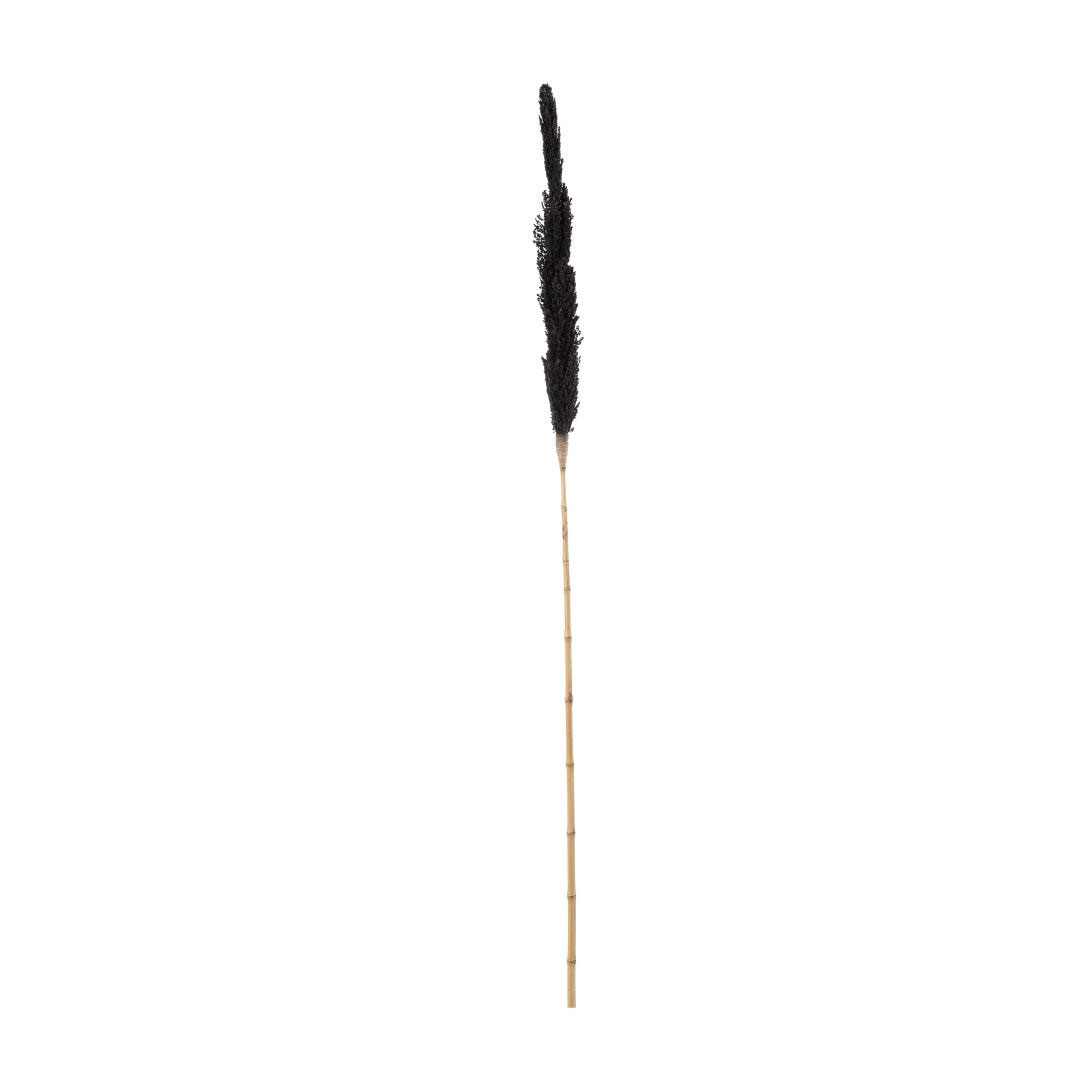 Black Natural Fiber Decoration 190 x 7 x 7cm