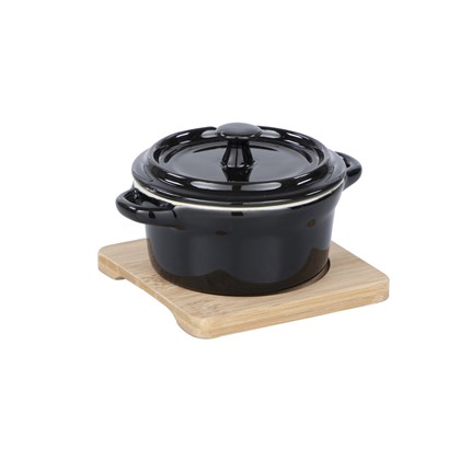 Mini Casserole Black 10cm