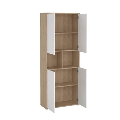 Sign Bookcase high with 4 doors
