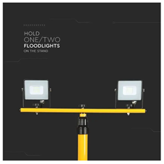 Tripod Stand For Floodlight Yellow Color