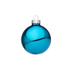 Shiny Blue Ocean Ball 6cm
