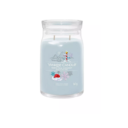 North Pole Hideaway Signature Large Jar Candle