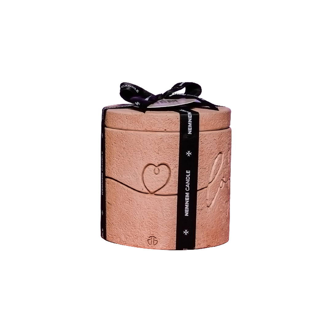 I Love You Pink Small Candle Jar - Mixed Berries
