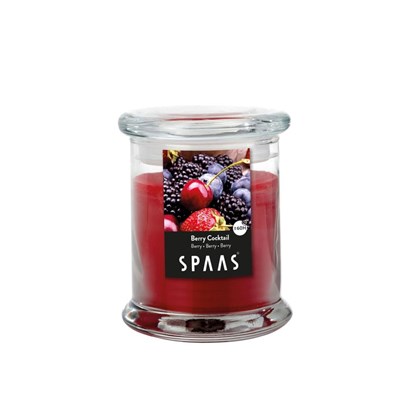 Spaas Berry Cocktail Glass Candle Jar