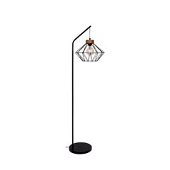 Floor Light Diamond Cage Design