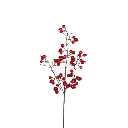 Stirling Pine Spray Berries Red - 55cm