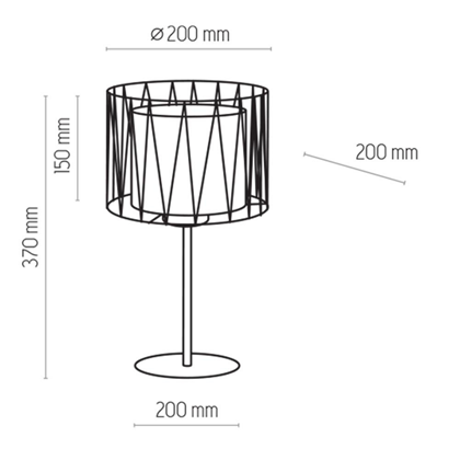 Table Lamp Harmony - Black