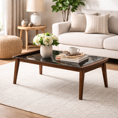 Walnut Coffee Table – Euro Grey