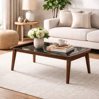 Walnut Coffee Table – Euro Grey