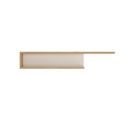 Shelf 140 – Riviera-Oak Light & White High Gloss