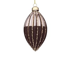 Segment Brown Glass Ball