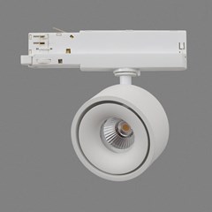 Apex Track Light Textured White