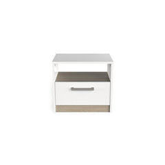 Bedroom Set 90x200– White & Kronberg Oak