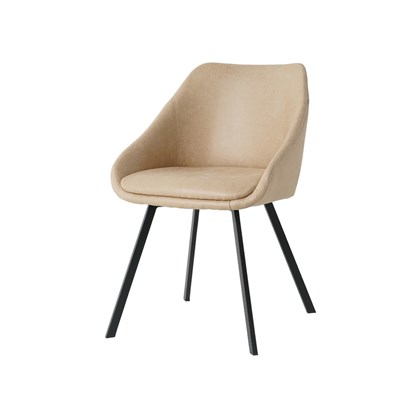 Dining Chair Microfiber - Beige