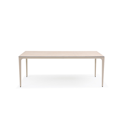 Dining Table Beige 200x90x74cm