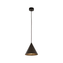 Cone Brown Hanging Lamp