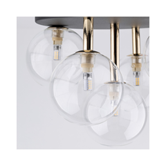Black and Gold Ceiling Lamp 5L