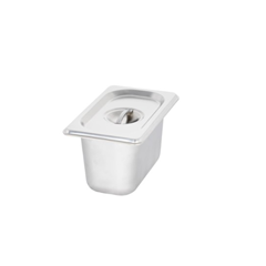 Topping station with  5 compartments stainless steel