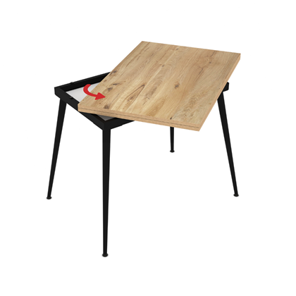 Dining Table Ext 90- 120 x60x75cm