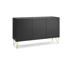 Sideboard 3 Doors – Black