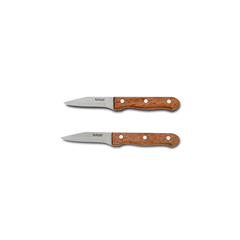 Paring Knife with Wooden Handle set 2pcs 18.5cm