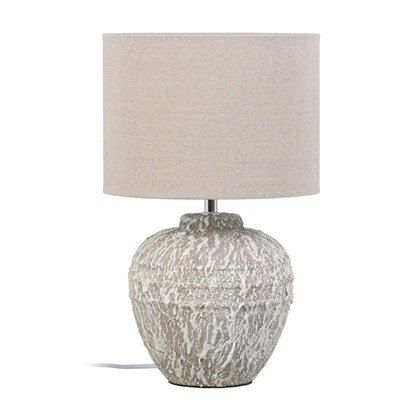 Gray Ceramic Table Lamp Lighting