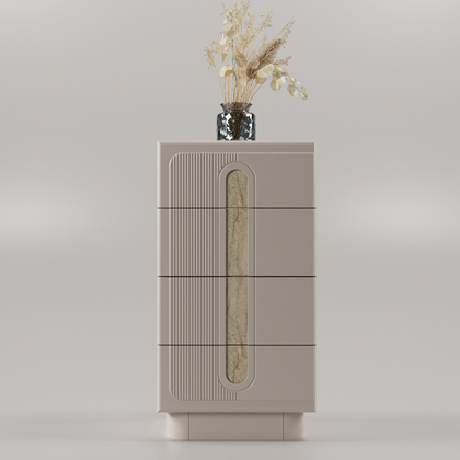 Chest of Drawer – Sand Grey