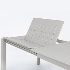 Extendable Table  in Taupe 200-300x110cm
