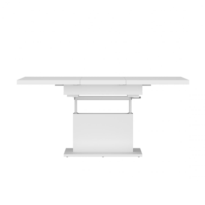 Table 110-150 With Lift – Alpine White