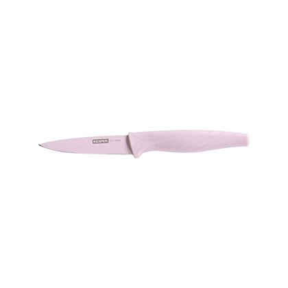 Pink Stainless Steel Vegetable Knife 8.5cm