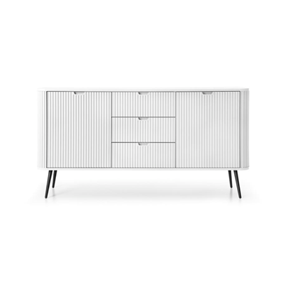 Sideboard – 2 Doors 3 Drawers White