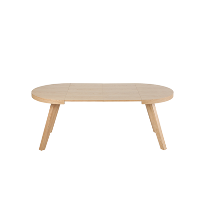Round Extendable Dinning Table 1600(+500+500)*1000*760 Oak