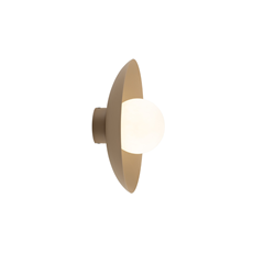 Wall Lamp Slate Sabia Glass G9