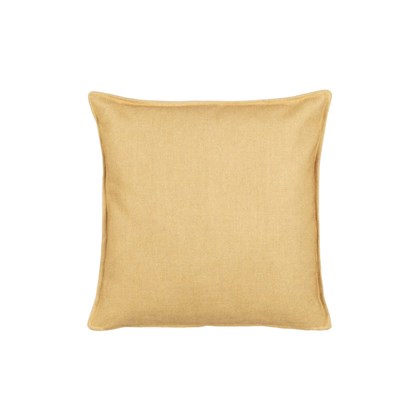 Yellow Polyester Cushion 45x45cm