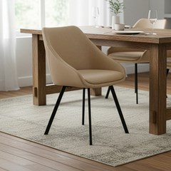 Dining Chair Microfiber - Beige