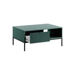 Coffee Table With Drawer – Green