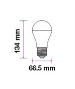 E14 5.5W P45 Plastic Bulb Samsung 3000K