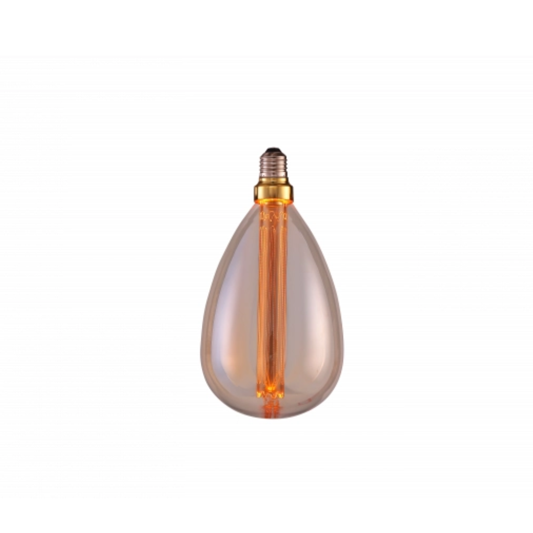 LED Bulb E27 3W – Amber Golden Glass