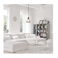 Alma Suspension Decorative Cage Black