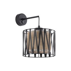 Wall Lamp Harmony - Black & Nature