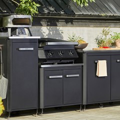 Outdoor kitchen Table Top in stainless Steel 90