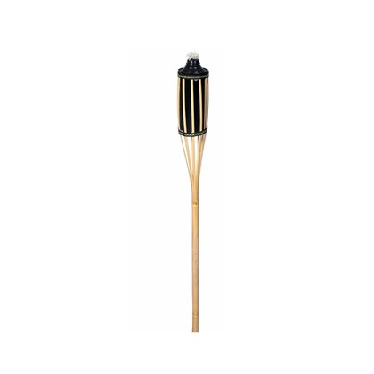 Bamboo Oil Torch 120Cm Black Disp.