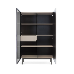 Showcase Cabinet with LED – Cashmere