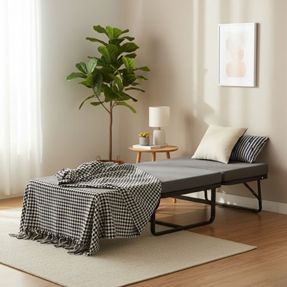 Folding Bed Frame 76x190cm