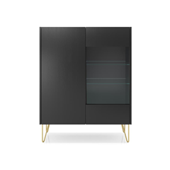 Showcase Cabinet – Black