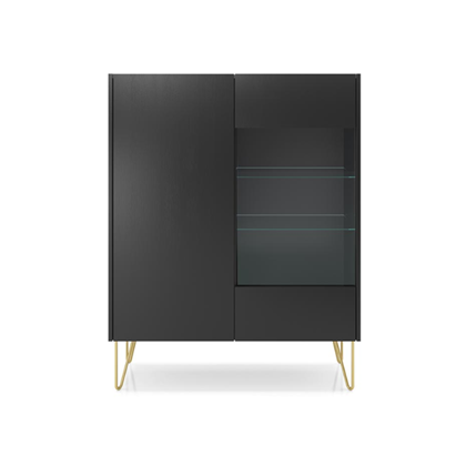 Showcase Cabinet – Black