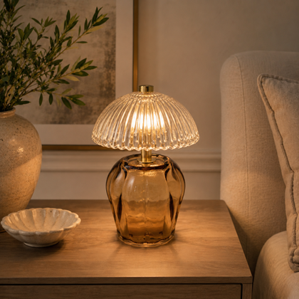 LED Table Lamp H14.6 Gracy Amber