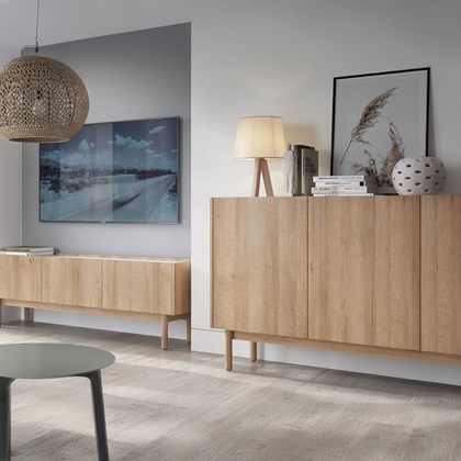 Sideboard Large 3 Doors – Rivera Oak