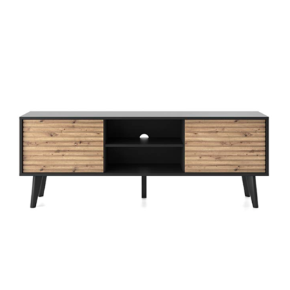 TV Cabinet 2 Doors - Oak Color